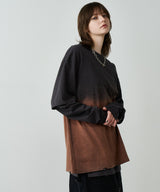 AFF AIVER グラデーションブリーチレイヤードロンTEE