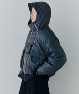 AIVER イリディセントパファーブルゾン