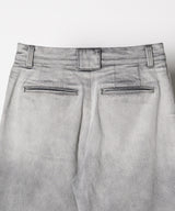 【予約】AIVER フェードブリーチクォーターデニムパンツ