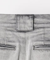 AIVER フェードブリーチクォーターデニムパンツ