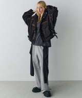 AIVER Atelier Made ソロテックスショートフライトブルゾン