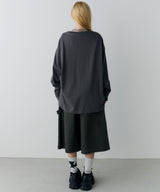 AIVER レックス刺繍L/S TEE