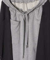 AIVER ヘビースウェットレイヤードバギーパンツ