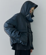 AIVER イリディセントパファーブルゾン