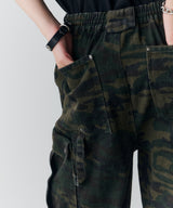 AFF AIVER バイオウォッシュダブルニーカーゴパンツ