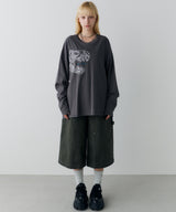 AIVER レックス刺繍L/S TEE