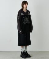 AIVER フットボールオーバーニット