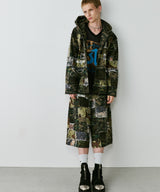 PALEDUSK×AIVER カモボロ3WAYフードシャツ