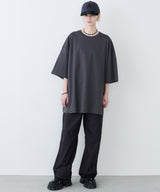 AIVER 16/‐ウォッシュ天竺モンスターS/S TEE