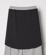 AIVER ヘビースウェットレイヤードバギーパンツ