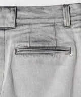 【予約】AIVER フェードブリーチクォーターデニムパンツ