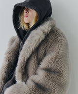 【一部予約】AIVER ショートフェイクファーコート