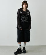 AIVER フットボールオーバーニット