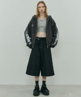 Johann×AIVER BOYダブルジップパーカー