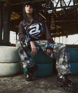 AIVER カモフラージュカーブパンツ