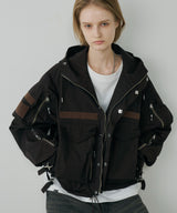 AIVER Atelier Made ソロテックスショートフライトブルゾン