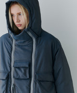 AIVER イリディセントパファーブルゾン