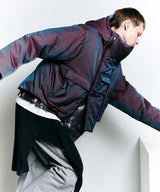 AIVER イリディセントパファーブルゾン