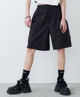 AIVER イリディセントガーデニングショートパンツ