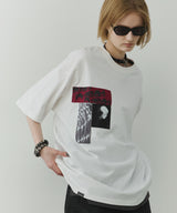 AIVER カットオフパッチS/S TEE