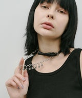 AIVER 8連パドロックネックレス