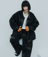 AIVER ボロミリタリージャケット