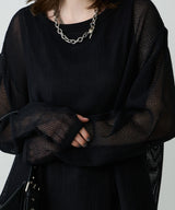 AFF AIVER カットオフメッシュプルオーバー