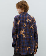 AFF AIVER ブリーチラグランチェックシャツ