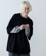 AFF AIVER ワッフルレイヤードL/S TEE