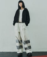 AIVER ヘビーウエイトクロップドフルジップパーカー