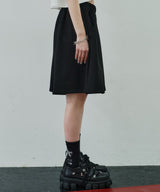 AIVER スウェットワイドバギーショートパンツ