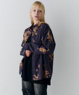 AFF AIVER ブリーチラグランチェックシャツ