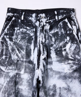 AIVER ペンキ加工バギーデニム