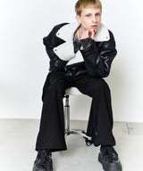 model:H185 B81 W65 H90 着用サイズ:MEDIUM