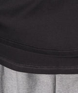 AIVER ヘビースウェットレイヤードバギーパンツ