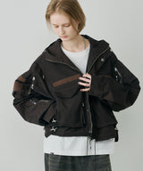 AIVER Atelier Made ソロテックスショートフライトブルゾン