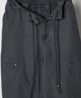 AIVER ワイドクォーターダブルニーパンツ