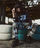 AIVER カモフラージュカーブパンツ