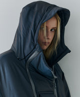 AIVER イリディセントパファーブルゾン