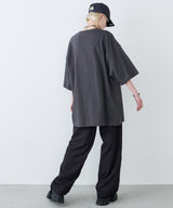 AIVER 16/‐ウォッシュ天竺モンスターS/S TEE