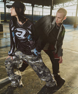 AIVER カモフラージュカーブパンツ