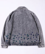 AIVER 硫化ペイントデニムシャツジャケット