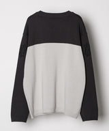 AIVER フットボールオーバーニット