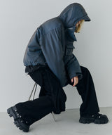 AIVER イリディセントパファーブルゾン