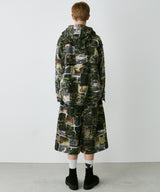 PALEDUSK×AIVER カモボロ3WAYフードシャツ