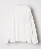 AIVER レックス刺繍L/S TEE