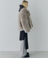 【一部予約】AIVER ショートフェイクファーコート