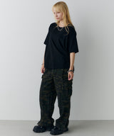 model:H172 B80 W58 H87 着用サイズ:MEDIUM (カーキ)