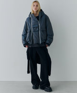 AIVER イリディセントパファーブルゾン