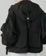 AIVER Atelier Made ソロテックスショートフライトブルゾン